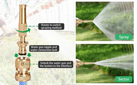 Brass High-Pressure Spray Nozzle