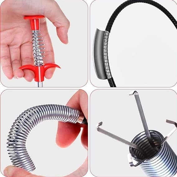 Hair Catching Drain Cleaner Wire (160cm / 5ft)