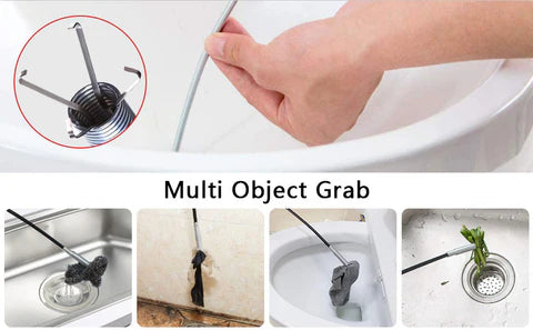 Hair Catching Drain Cleaner Wire (160cm / 5ft)