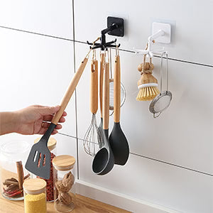 360° Rotating Wall Hook – Self-Adhesive