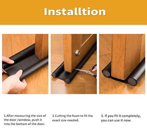 Door Bottom Sealing Strip Guard – 36”