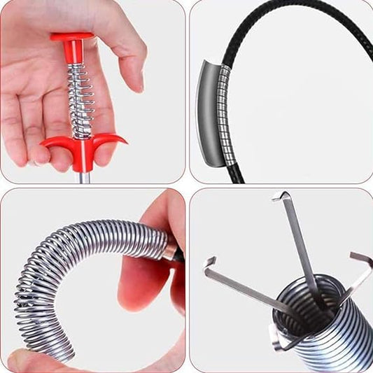Hair Catching Drain Cleaner Wire (160cm / 5ft)