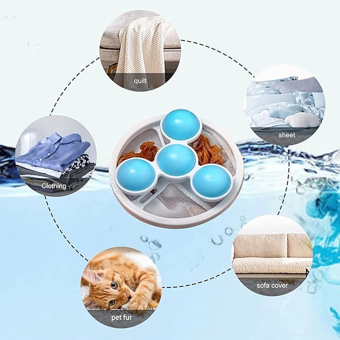 Lint Catcher Hair Remover for Washing Machines